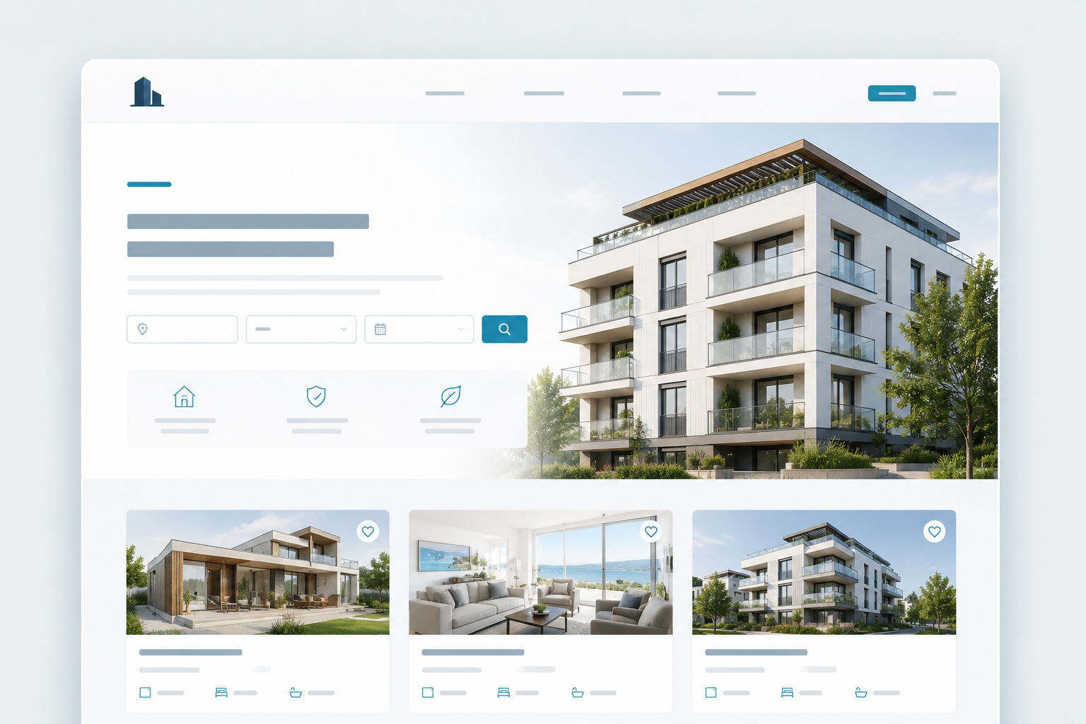 Site vitrine immobilier